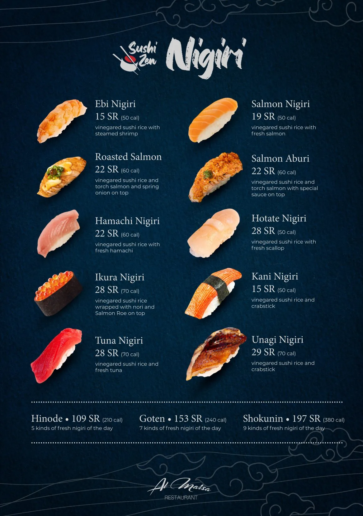 Sushi Zen Menu — page 3