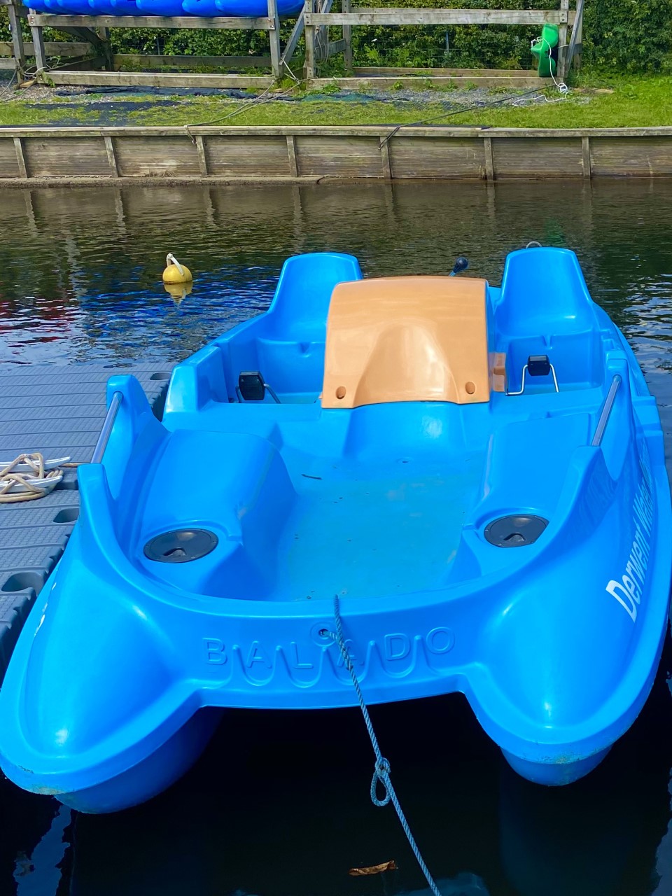 Image for Pedalo. A view of berthed pedalo.